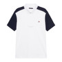 Tommy Hilfiger Mens Rochester Short Sleeve Show Shirt in White/Navy - Front
