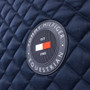 Tommy Hilfiger Global Waffle Dressage Pad in Desert Sky - Logo Detailing