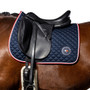 Tommy Hilfiger Global Waffle Dressage Pad in Desert Sky - Lifestyle