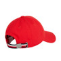 Tommy Hilfiger Montreal Water Repellent Flag Logo Cap in Fierce Red -  Back