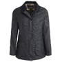Barbour Ladies Lightweight Beadnell Wax Jacket in Royal Navy - Front