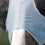 Premier Equine Comfort Tech Lycra Fly Mask in Grey - Nose