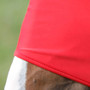 Premier Equine Comfort Tech Lycra Fly Mask in Red - Nose