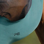 Premier Equine Comfort Tech Lycra Fly Mask in Green - Side