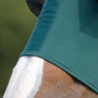 Premier Equine Comfort Tech Lycra Fly Mask in Green - Nose