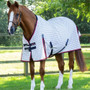 Premier Equine Cotton Stable Sheet in Red Check - Lifestyle