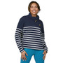 Toggi Ladies Barker Sweatshirt - Navy/White -  Front