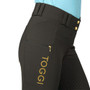 Toggi Ladies Arden Breeches - Dark Green - Logo