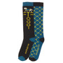 Toggi Ladies Eco Horse & Logo Socks - Navy/Peacock