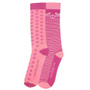 Toggi Ladies Eco Stripe & Logo Socks - Pink