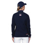 Toggi GBR Ladies Seine Zip Sweatshirt - Navy - Back