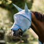 Horseware Rambo Fly Mask - Heather Blue/Blue/Silver