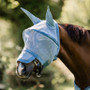Horseware Rambo Fly Mask - Heather Blue/Blue/Silver