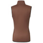 Covalliero Ladies Gilet in Chocolate - Back