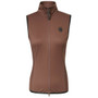 Covalliero Ladies Gilet in Chocolate - Front