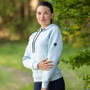 Covalliero Ladies Sweater in Light Blue - Lifestyle Front