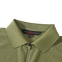 Covalliero Ladies Top in Olive - Collar Detail