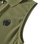 Covalliero Ladies Top in Olive - Arm Detail