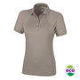 Pikeur Ladies Polo Shirt in Soft Greige - Front