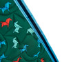 Tikaboo Saddle Pad - Green Horse - Print