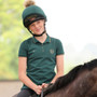 Aubrion Childrens Team Polo Top - Green - Lifestyle