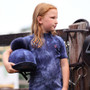 Aubrion Childrens Revive Short Sleeve Base Layer - Navy Tie Dye - Lifestyle