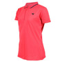 Aubrion Childrens Poise Tech Polo Top - Coral - Front