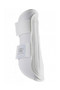 White Double Lock Brushing Boots - White