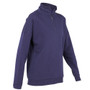 Aubrion Ladies Serene Half Zip Sweatshirt - Navy - Side