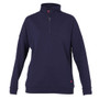 Aubrion Ladies Serene Half Zip Sweatshirt - Navy - Side