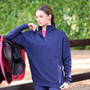 Aubrion Ladies Serene Half Zip Sweatshirt - Navy - Lifestyle