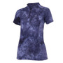 Aubrion Ladies Revive Short Sleeve Base Layer - Navy Tie dye