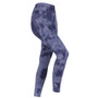 Aubrion Ladies Non Stop Riding Tights - Navy Tie Dye - Front
