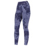 Aubrion Ladies Non Stop Riding Tights - Navy Tie Dye - Side