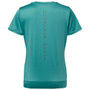 Mountain Horse Ladies Active Tee in Teal Blue - Back