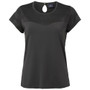 Mountain Horse Ladies Lace Top in Black - Front