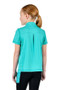 Dublin Childrens Kylee Short Sleeve Top - Sean Green - Back