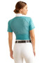 Ariat Ladies Aptos Vent Short Sleeve Show Shirt - Back