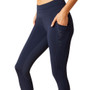 Side of the Ariat Ladies EOS 2.0 Full Seat Tights in Navy Eclipse