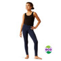 Ariat Youth EOS 2.0 Full Seat Tights in Navy - Front