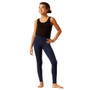 Ariat Youth EOS 2.0 Full Seat Tights in Navy