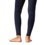 Leg of the Ariat Youth EOS 2.0 Full Seat Tights in Navy