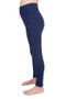 Flexars Childrens Riding Tights - Navy - Side