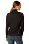 Ariat Ladies Sunstopper 3.0 Long Sleeve Base Layer  in Black - Back