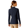 Ariat Ladies Artico 2.0 Long Sleeve Show Coat in Show Navy - Back