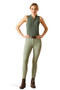 Ariat Ladies Hailey Sleeveless Base Layer in Duck Green - Front