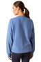 Ariat Ladies Memento Sweatshirt in Dutch Blue - Back
