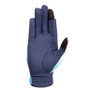 Hy Equestrian Childrens Ombre Riding Gloves in Navy/Pastel  - Palm