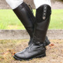 Hy Equestrian Childrens Soriso Riding Boots in Black - lifestyle