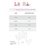 Little Rider Childrens Riding Star Collection Fleece Riding Gloves Size Guide